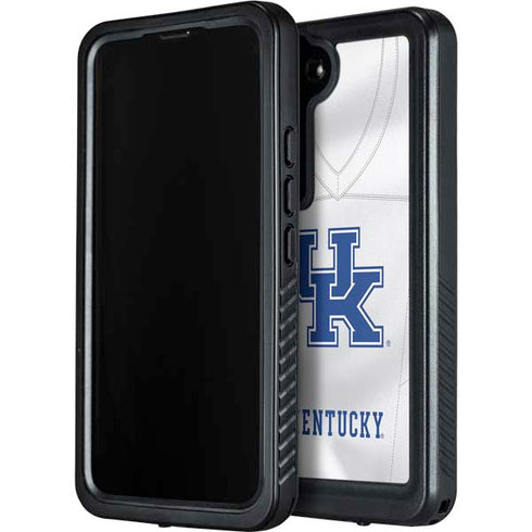 University of Kentucky White Jersey Galaxy S24 Plus Waterproof Case